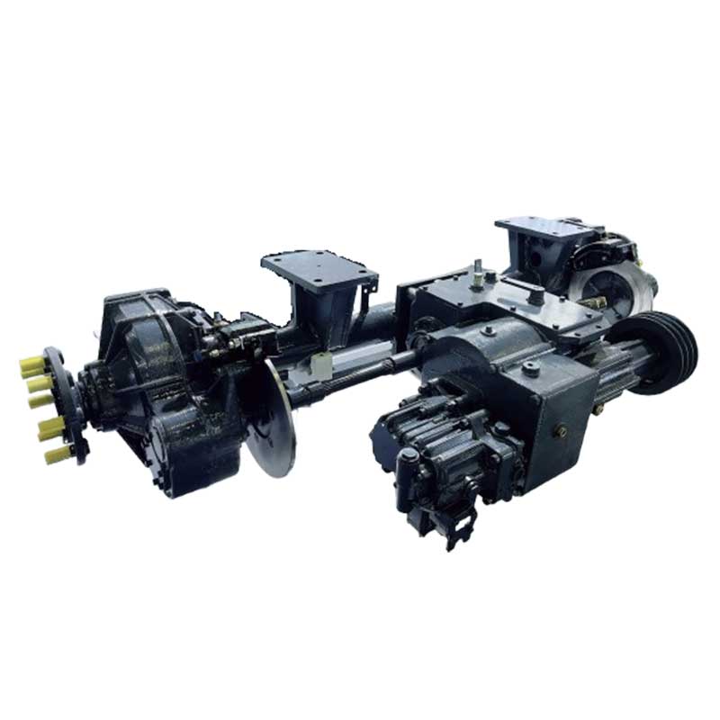 Viljanharvesterin tasauspyörästön vetoakseli